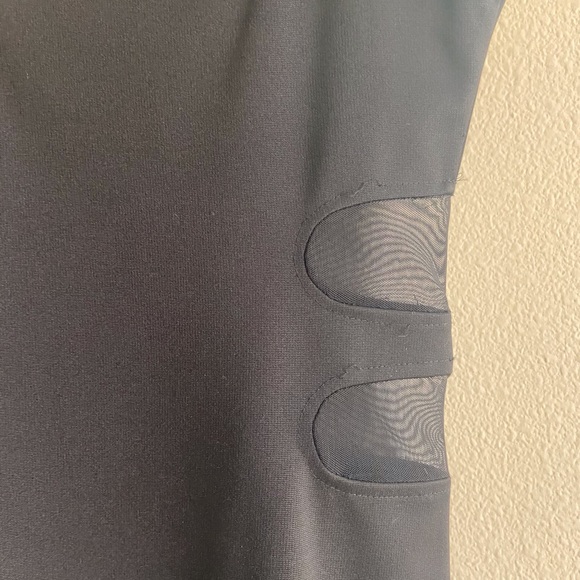 Literature Noir Black Bandage Mini Dress - Picture 4 of 6